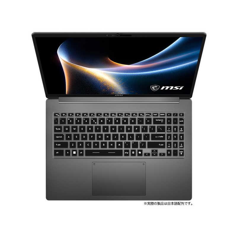 MSI ノートパソコン [ 16型 / Win11 Home Core Ultra 7 メモリ16GB