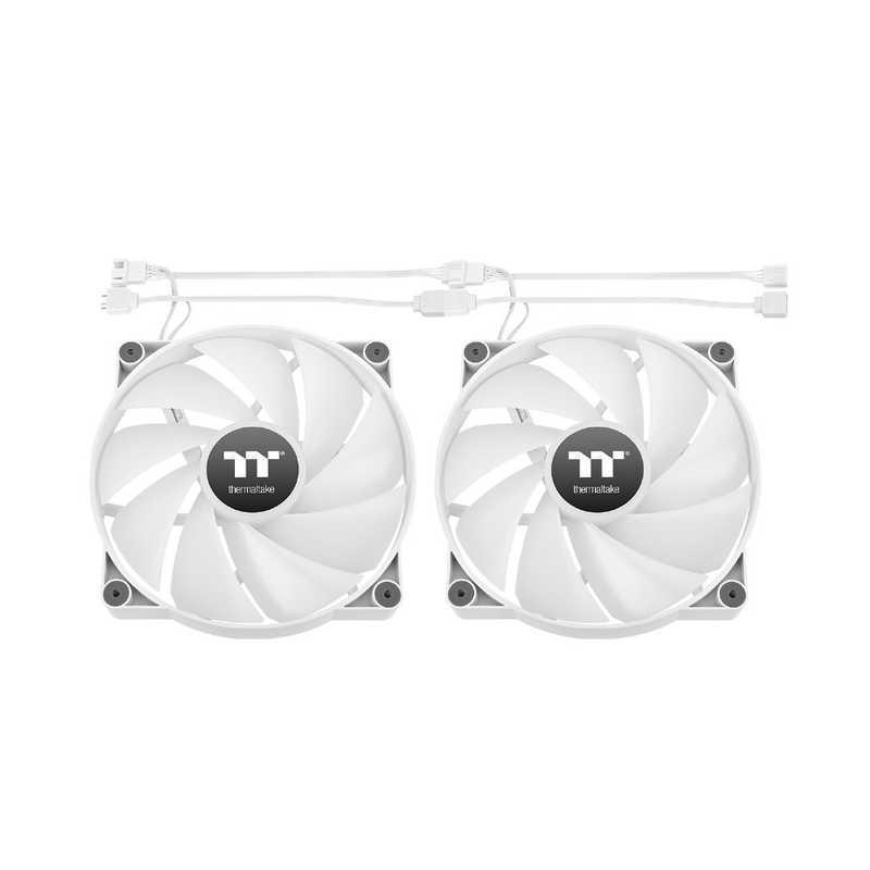 THERMALTAKE CT200 ARGB Sync PC Cooling Fan Single Pack White CL