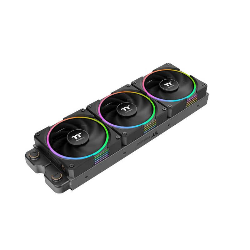 THERMALTAKE　TS120 EX RGB 3Pack Fan Black　CL-F206-PL12SW-A