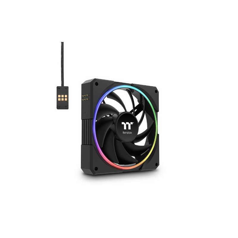 THERMALTAKE　TS120 EX RGB 3Pack Fan Black　CL-F206-PL12SW-A