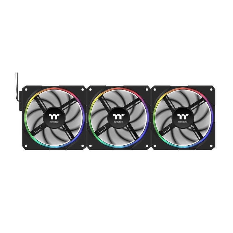 THERMALTAKE　TS120 EX RGB 3Pack Fan Black　CL-F206-PL12SW-A