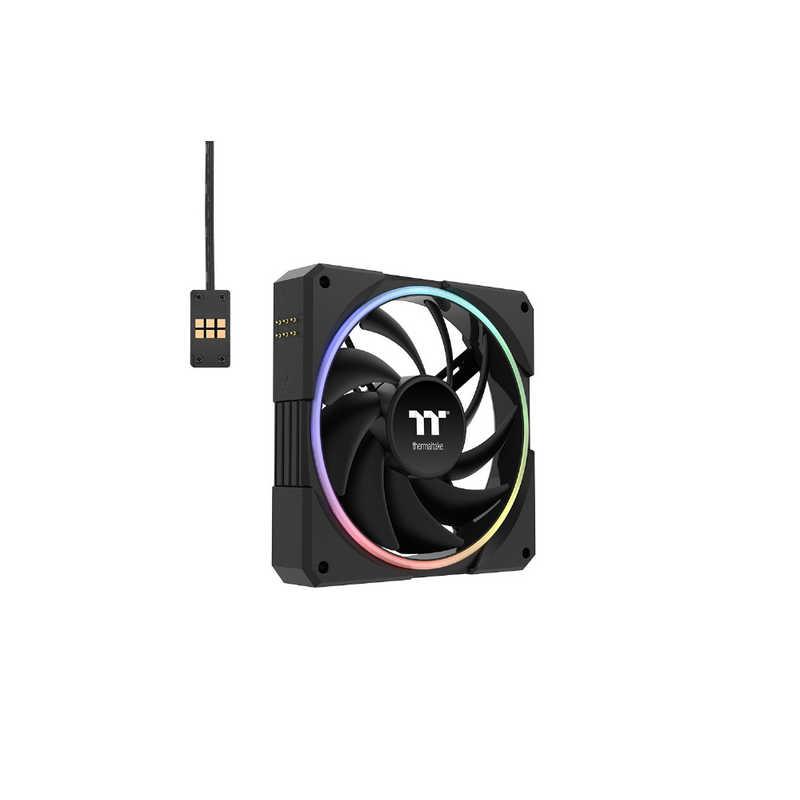 THERMALTAKE　TS120 EX RGB 3Pack Fan Black　CL-F206-PL12SW-A