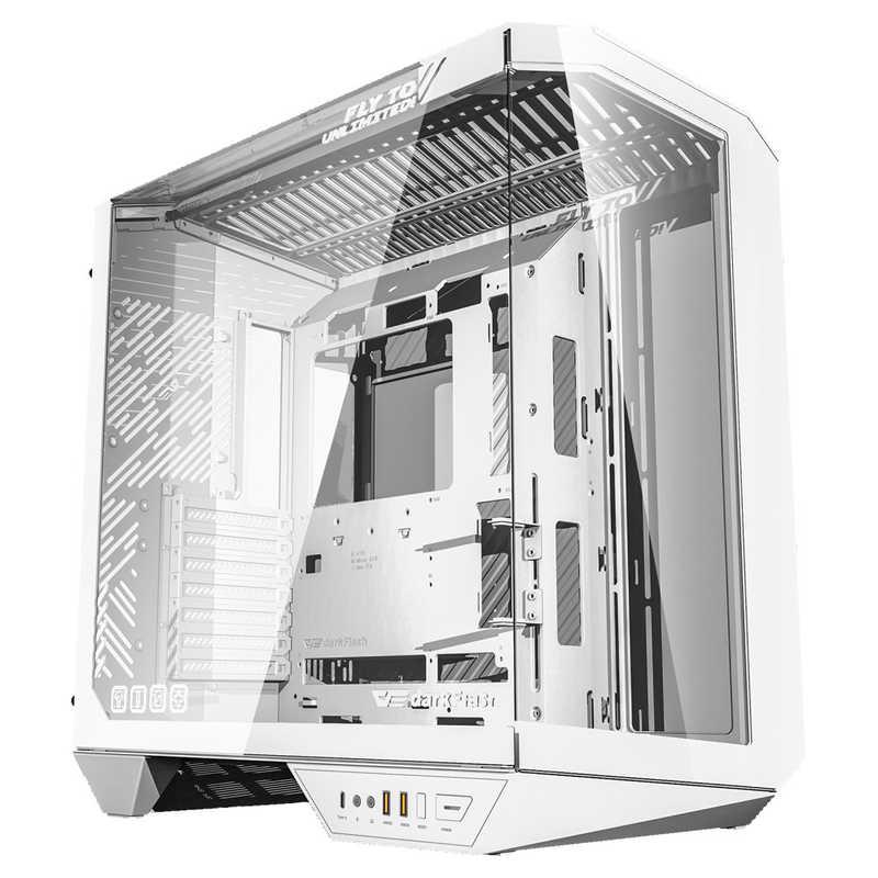 DARKFLASH PCケース ［ATX/ MicroATX/ Mini-ITX ］ DY470 ホワイト