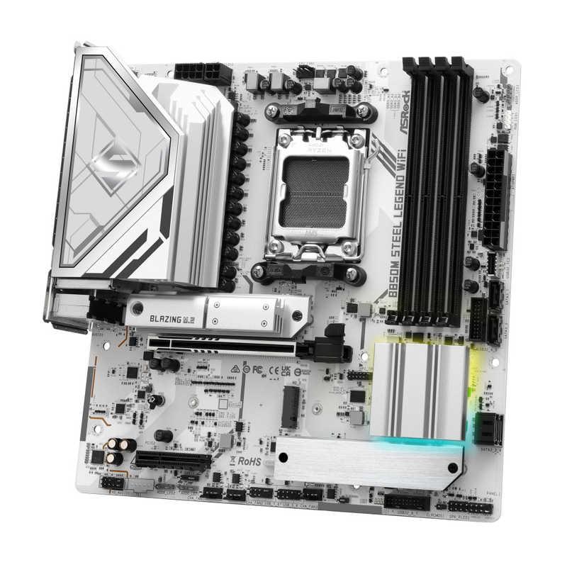 ASROCK　マザーボード(Socket AM5) ［MicroATX］　B850M Steel Legend WiFi_4