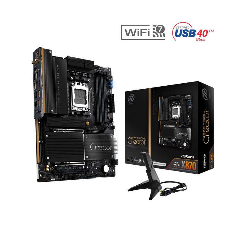 ASROCK マザーボード(Socket AM5) X870TaichiCreator : コジマYahoo!店