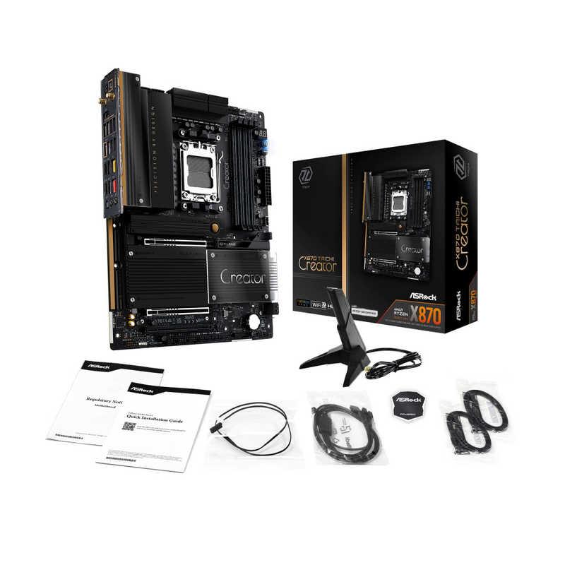 ASROCK マザーボード(Socket AM5) X870TaichiCreator : コジマYahoo!店
