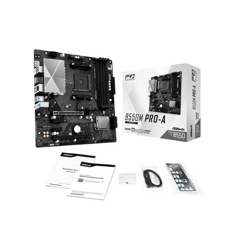 ASROCK　B550M Pro-A ［MicroATX］　B550MPro-Aの画像