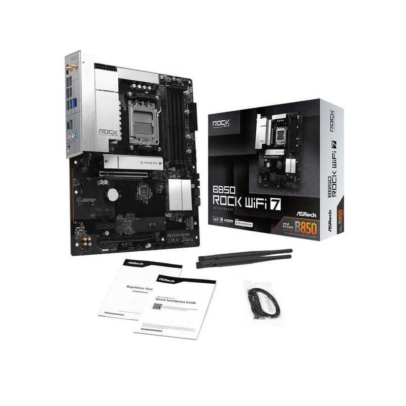 ASROCK ASRock B850 Rock WiFi 7 ［ATX］ B850RockWiFi7 : コジマYahoo