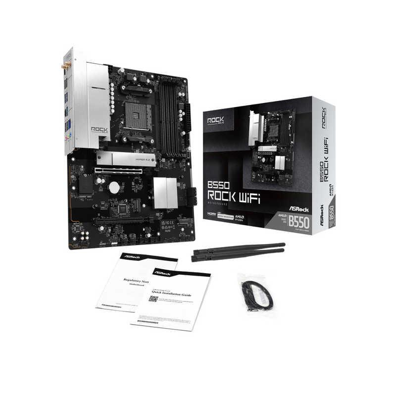 ASROCK マザーボード(Socket AM4) B550RockWiFi : コジマYahoo!店