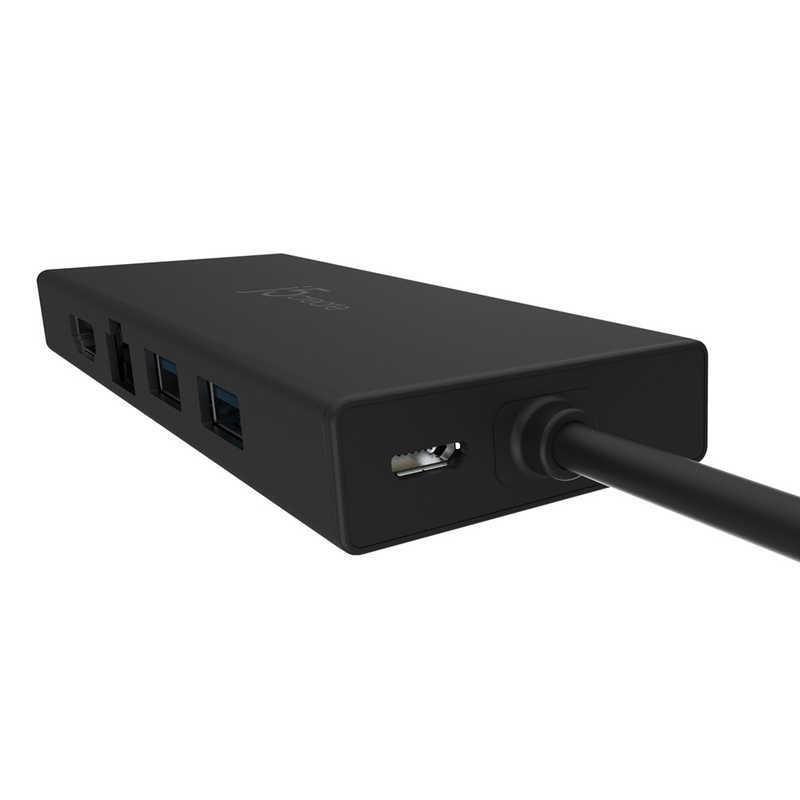 J5　USB3.0 5-in-1 Mini Dock Black (for surface)　JUD323B ブラック｜y-kojima｜02