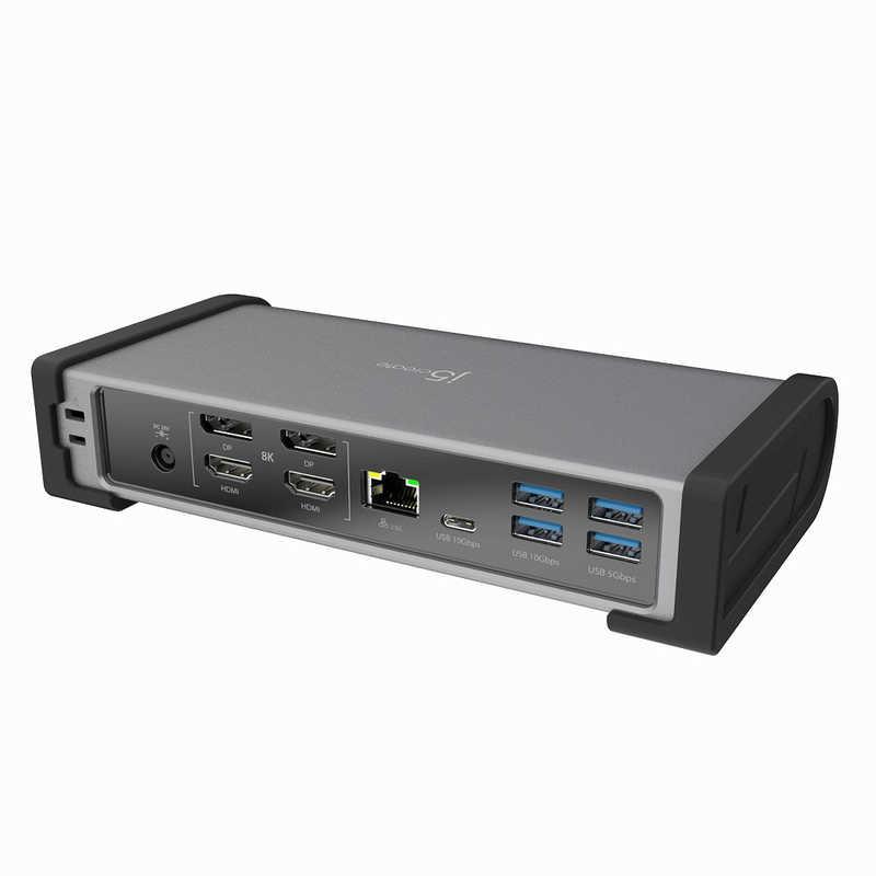 J5　Thunderbolt4 Quad display Docking Station ［USB Power Delivery対応］ ブラック/スペースグレー　JTD568｜y-kojima｜02