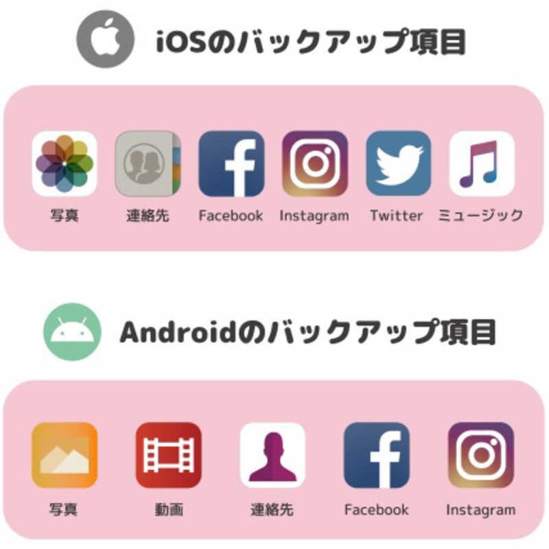 MAKTAR　カナヘイ Qubii Duo USB-Cピスケ iOS/Androidバックアップカードリーダー ホワイト　MKPQC-WK_4
