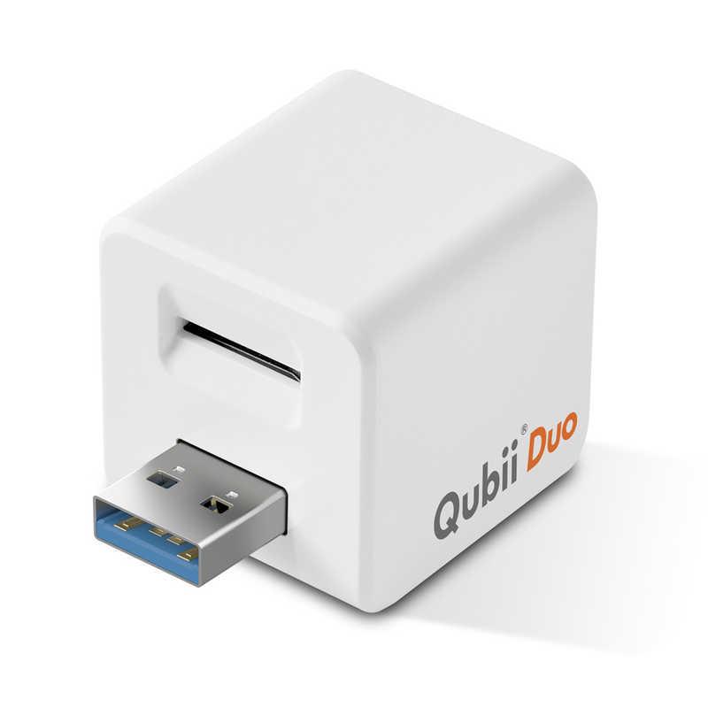 MAKTAR　iOS&amp;Android両用カードリーダーQubii Duo(キュービィデュオ)　MKPQD-W（Yahoo!・コジマYahoo!店）