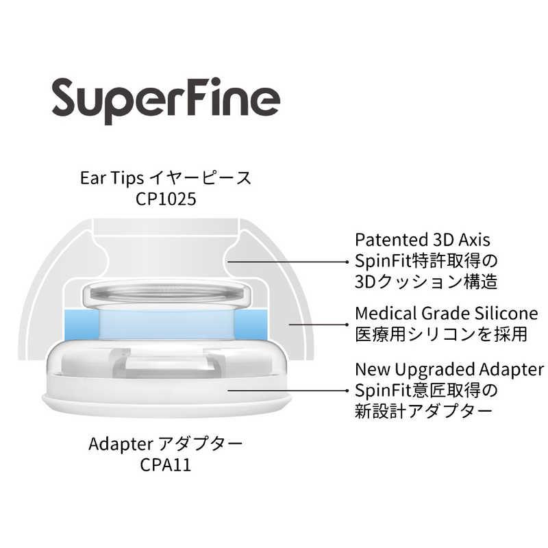 SPINFIT　AirPodsPro専用 SuperFineLサイズ/イヤーピース＆アダプター/1ペア　SuperFine-L｜y-kojima｜05