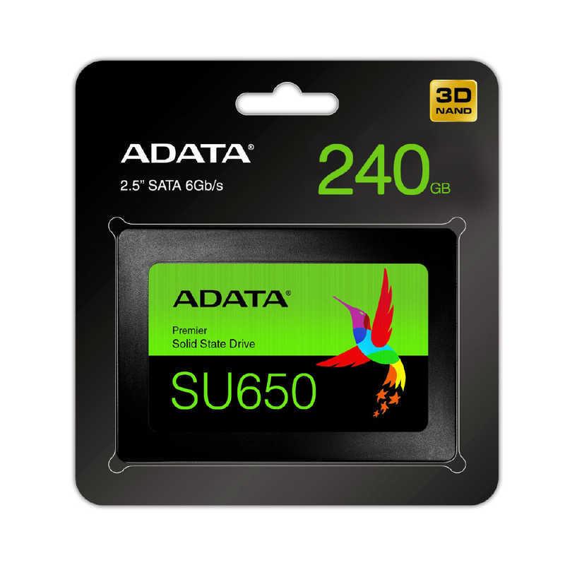 ADATA　内蔵SSD Ultimate SU650 [2.5インチ /240GB]「バルク品」　ASU650SS-240GT-R｜y-kojima｜07