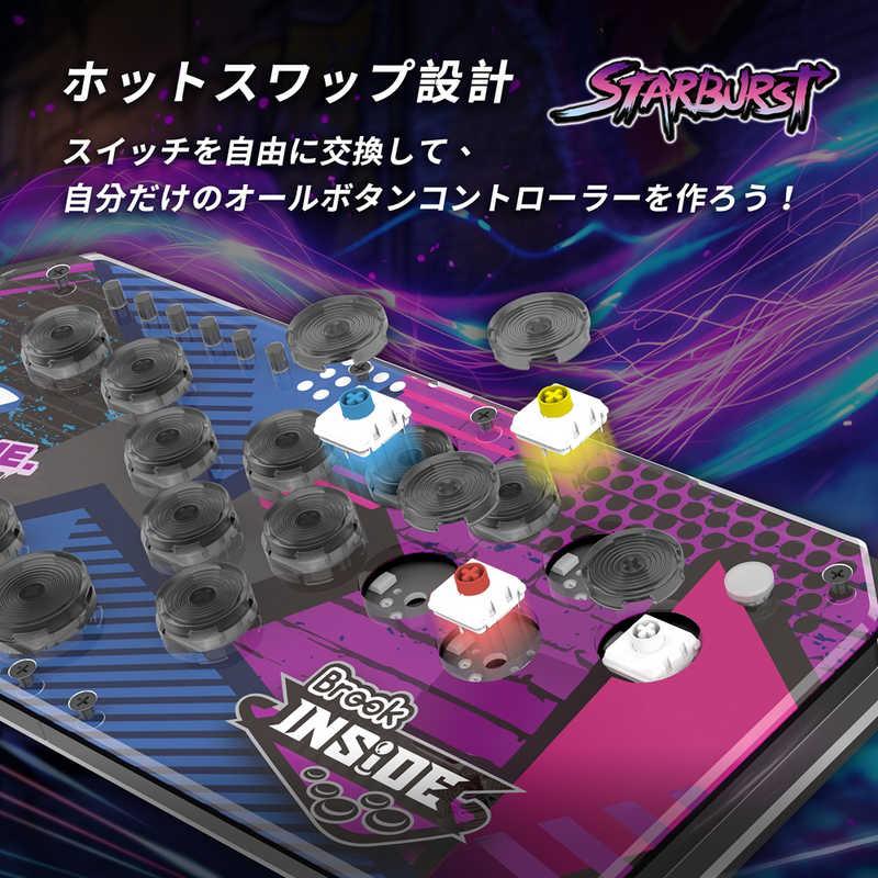 BROOK Brook Fighter Starburst Black PS5 対応 有線 レバーレス BROOK Brook Fighter Starburst Black PS5 対応 有線 レバーレス