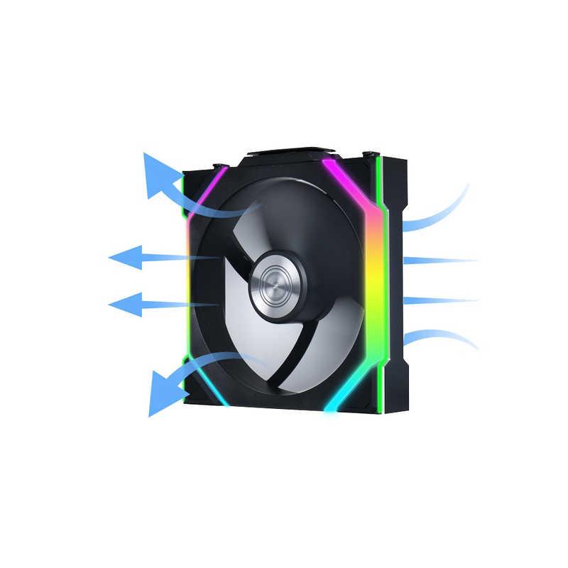 LIANLI UNI FAN RS SL Wireless 120 BK Triple Pack ブラック UF-RS