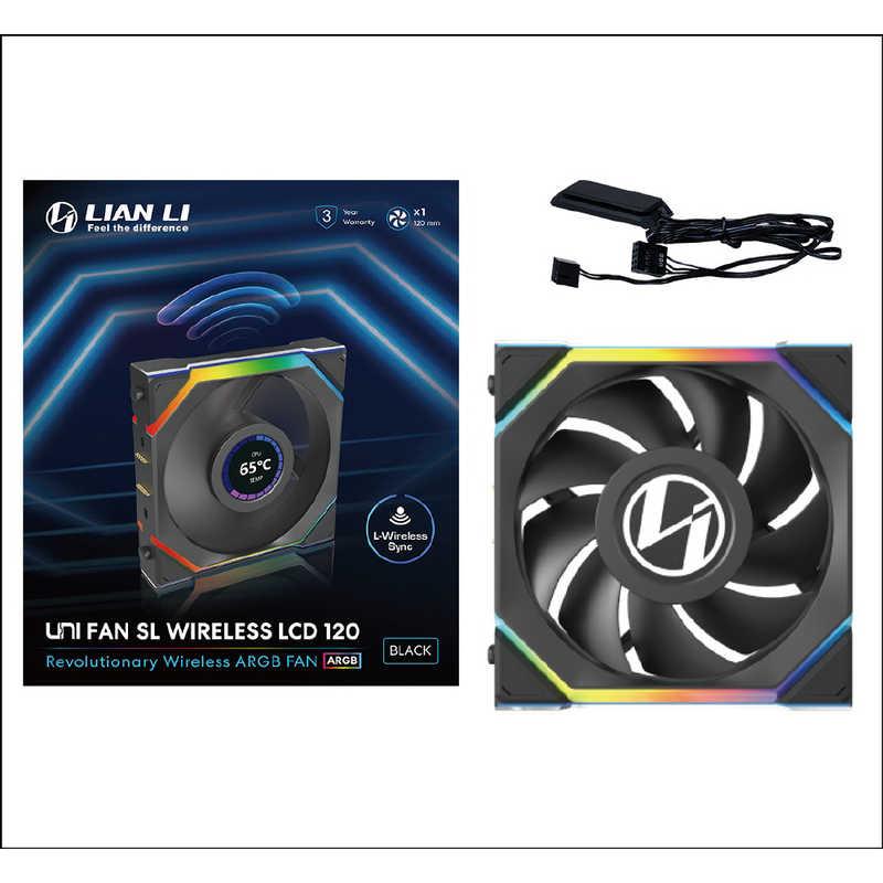 LIANLI UNI FAN SL LCD Wireless 120 BK Single Pack ブラック UF 