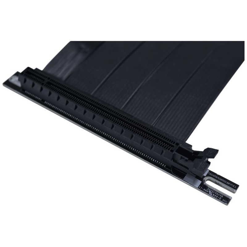 LIANLI PCケース用 ライザーケーブル PCI-e 5.0 200mm ブラック PW-PCI