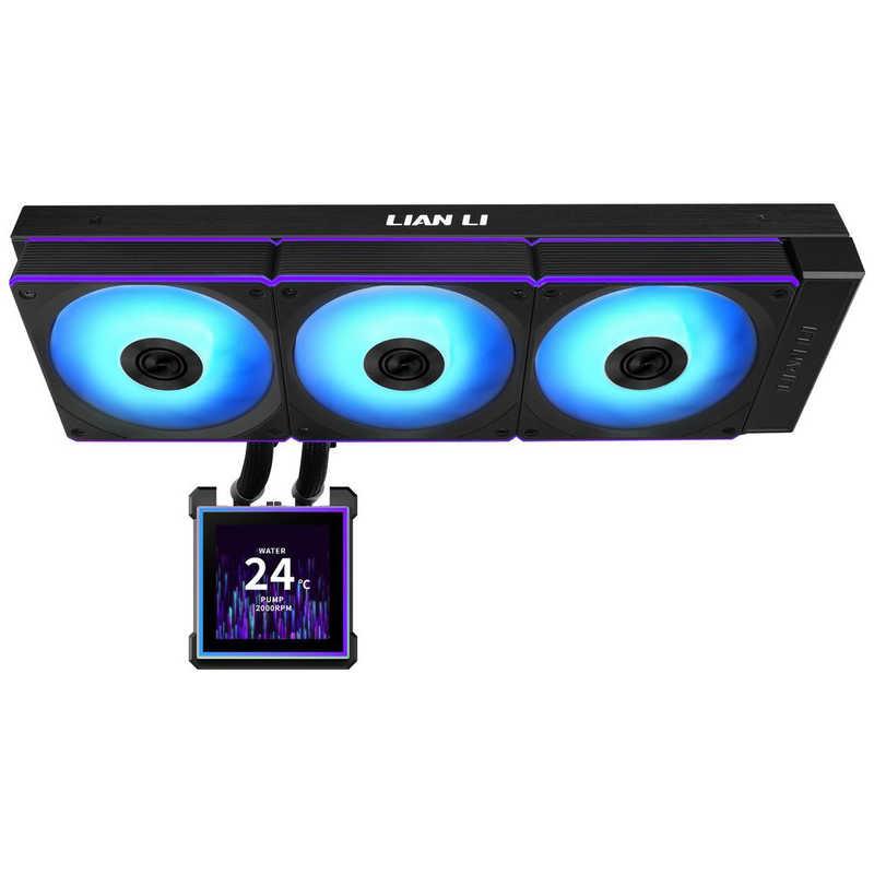 LIANLI HydroShift II LCD-S 360 CL ブラック GHS2LCDS36CB : コジマ