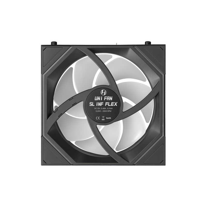 LIANLI ケースファン ［120mm / 2200RPM］ リバースブレード シングル