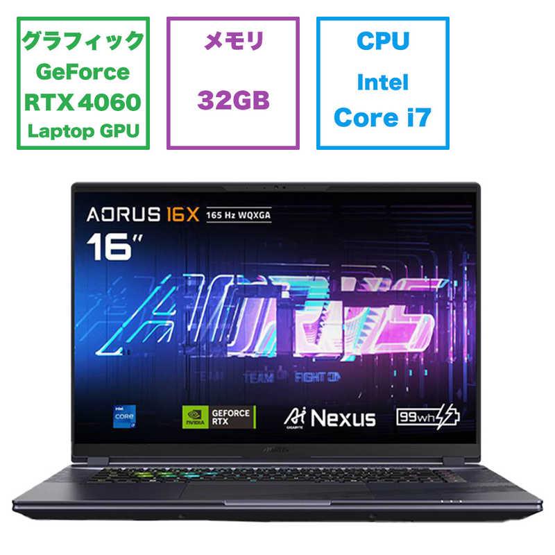 ゲーミングノート i7/128G+1T/16G/マルチ/17in/W11/OF（GIGABYTE 