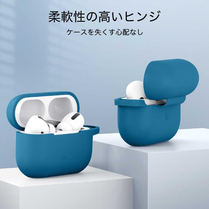 ESR　AirPods Pro 第2/1世代(2022/2019)対応耐衝撃シリコンケース ブルー　BOUNCECASE｜y-kojima｜08