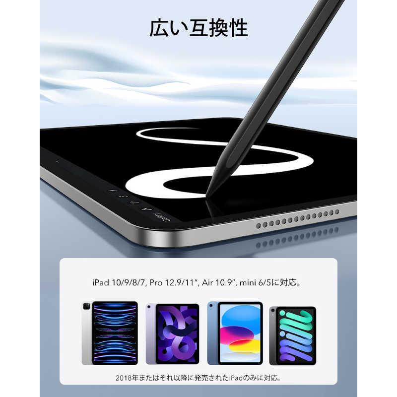ESR 〔タッチペン：iPad用/USB-C充電式〕 Digital Pencil ブラック
