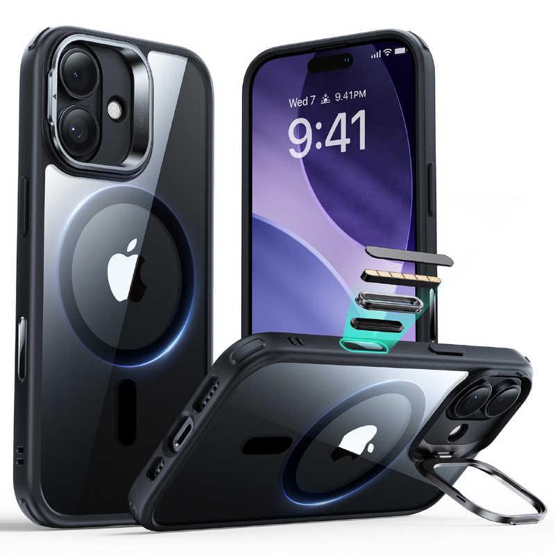 ESR iPhone 17 (6.3インチ)MagSafe対応、隠れスタンド付き、ミリタリー
