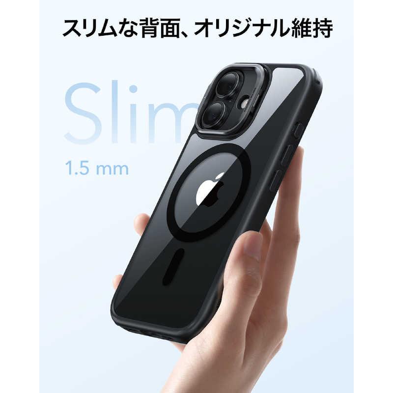 ESR iPhone 17 (6.3インチ)MagSafe対応、隠れスタンド付き、ミリタリー