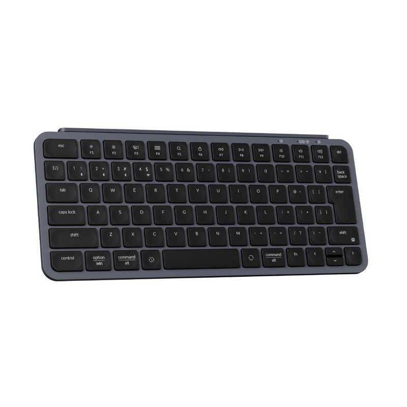 キークロン　キーボード B1 Pro ［有線・ワイヤレス / Bluetooth・USB-A＋USB-C］ スペースグレー　B1PK-1Z-JISの画像