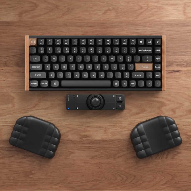 Keychron Nape Pro 本体 パームレスト付 キークロン キーボードリストレスト ［Nape Pro用］ シリコン分割