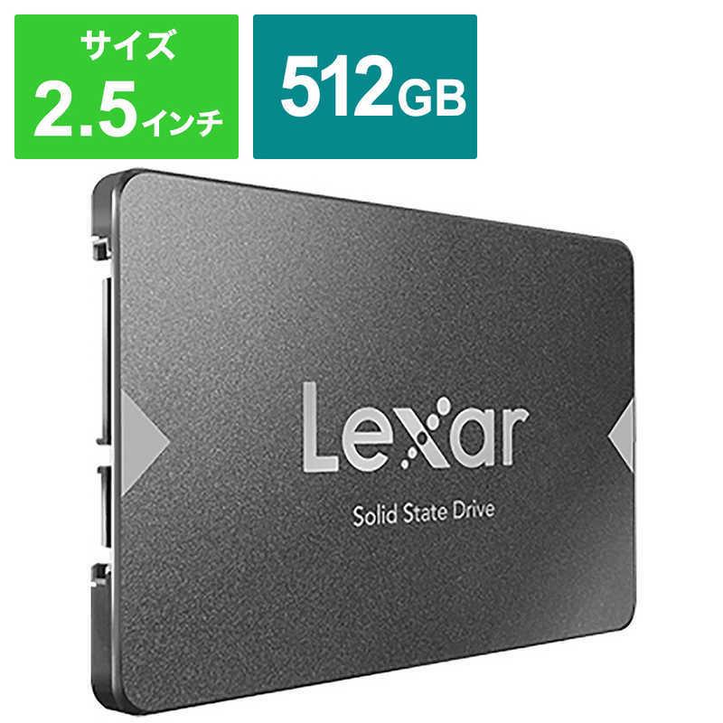 LEXAR　内蔵SSD [2.5インチ /512GB]「バルク品」　LNS100-512RBJP｜y-kojima