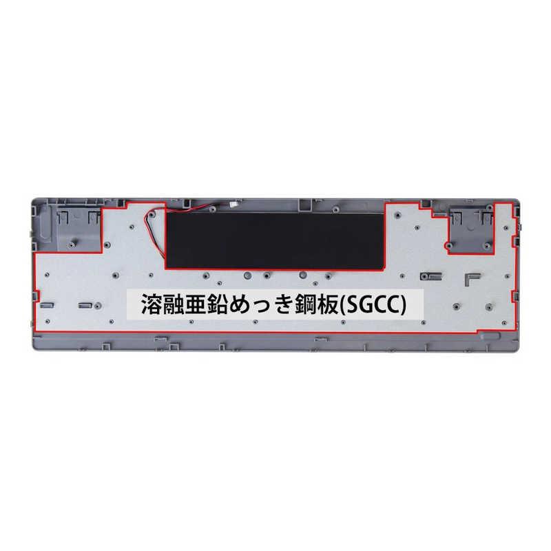 K7 RGBライト(茶軸) 【足踏み】 ［有線・ワイヤレス /Bluetooth・USB］　K7-E3-JIS
