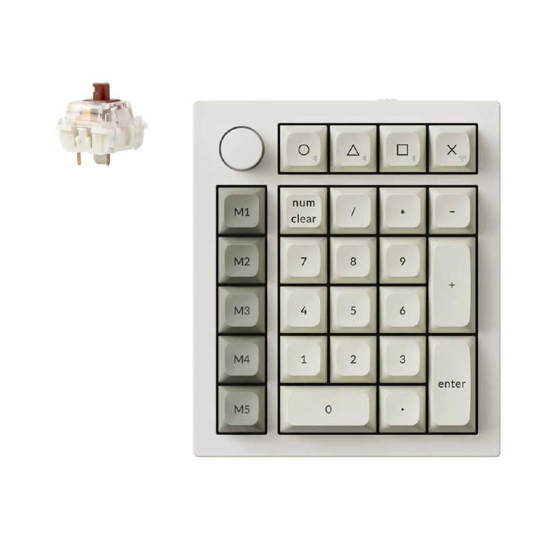 キークロン テンキー Q0 Max(茶軸) [有線・ワイヤ …