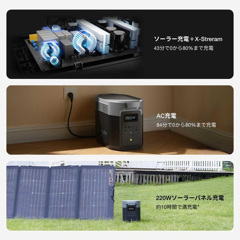 ECOFLOW エコフロー EcoFlow ポータブル電源 DELTA 2 Max ECOFLOW エコフロー EcoFlow ポータブル電源 DELTA 2 Max