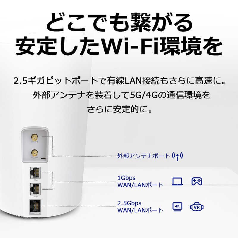 TPLINK SIM フリー 5G対応Wi-Fi6メッシュルーター 2402＋574Mbps 3年
