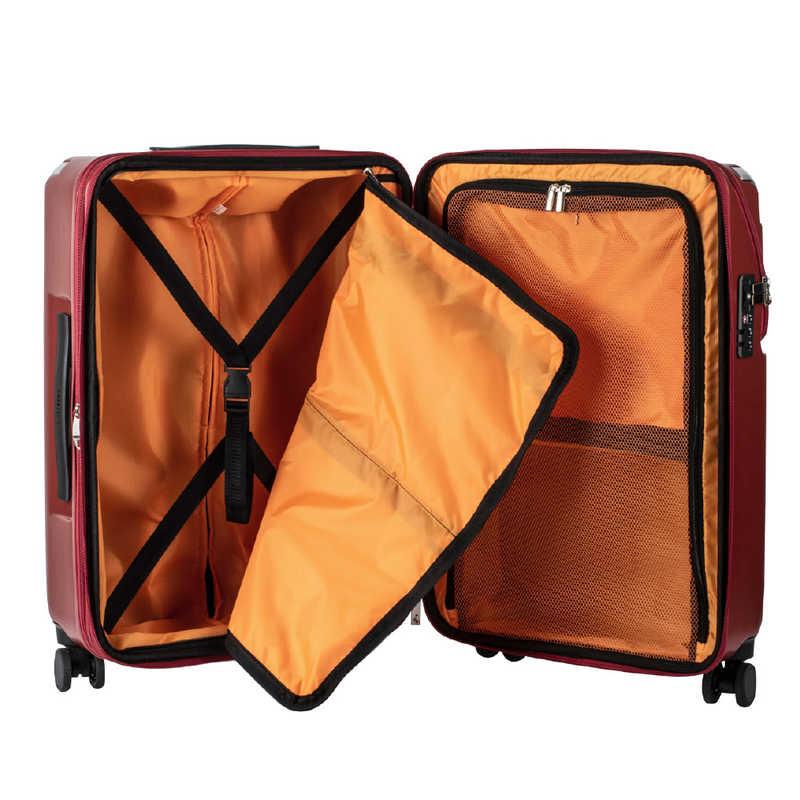 トラベリスト TRAVELIST スーツケース レスト Mサイズ 拡張機能付き トップオープン 宿泊目安：5泊〜1週間 [TSAロック搭載 / 60L] マットネイビー 76-25082の画像