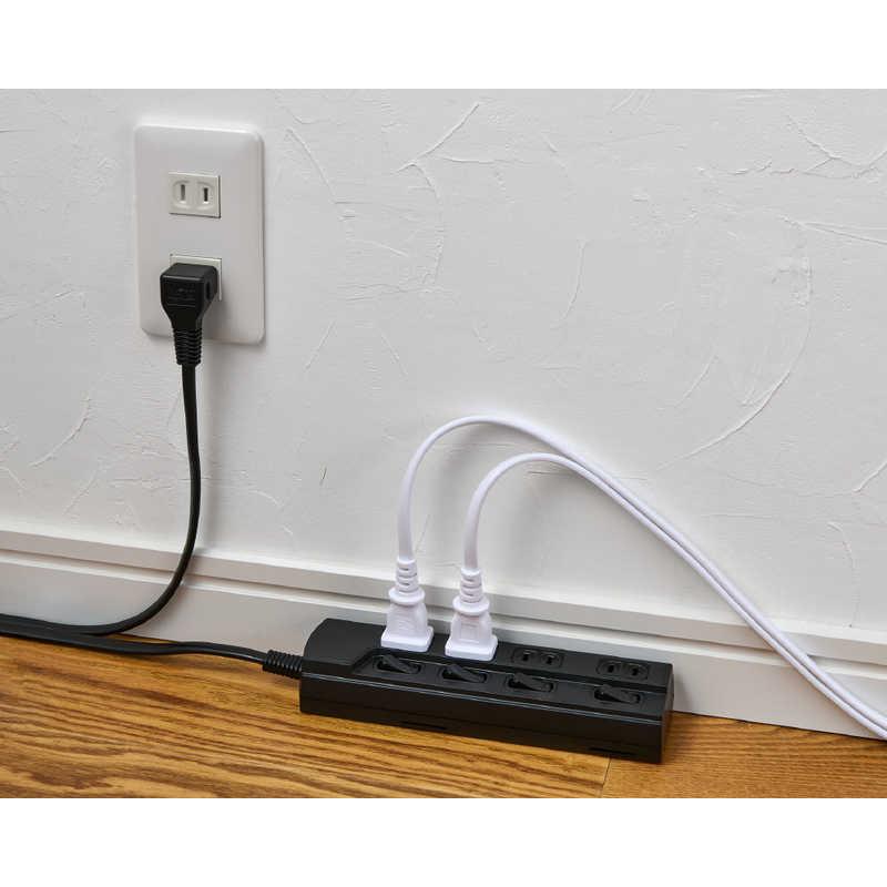 ELPA ランプレスSW付タップ4P2M WLK-E42-BK : コジマYahoo!店 - 通販