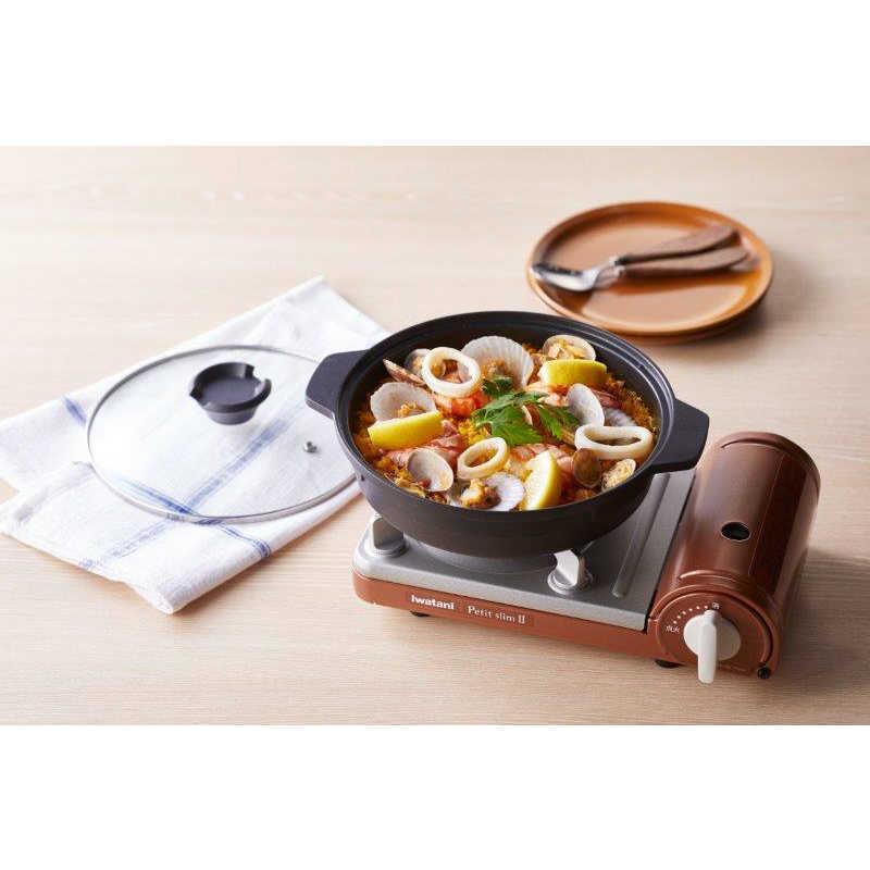 Iwatani（イワタニ） 岩谷産業 ジュニアマルチプレートガラス蓋付き