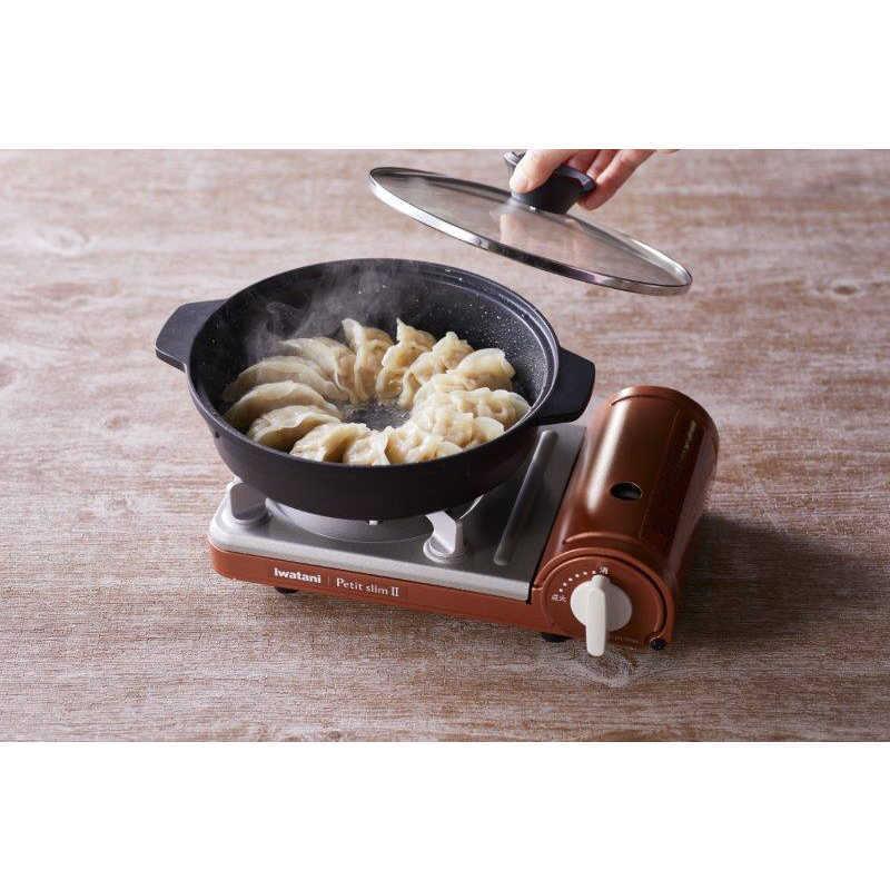 Iwatani（イワタニ） 岩谷産業 ジュニアマルチプレートガラス蓋付き