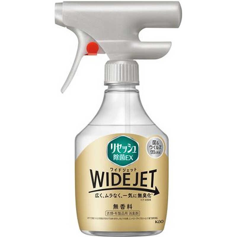花王 リセッシュ 除菌EX ワイドジェット 無香料 本体 410ml