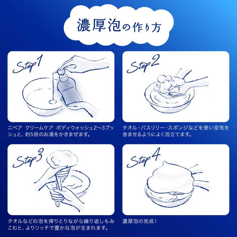 花王 ニベア クリームケアボディウォッシュ W濃厚保湿 ヨーロピアン