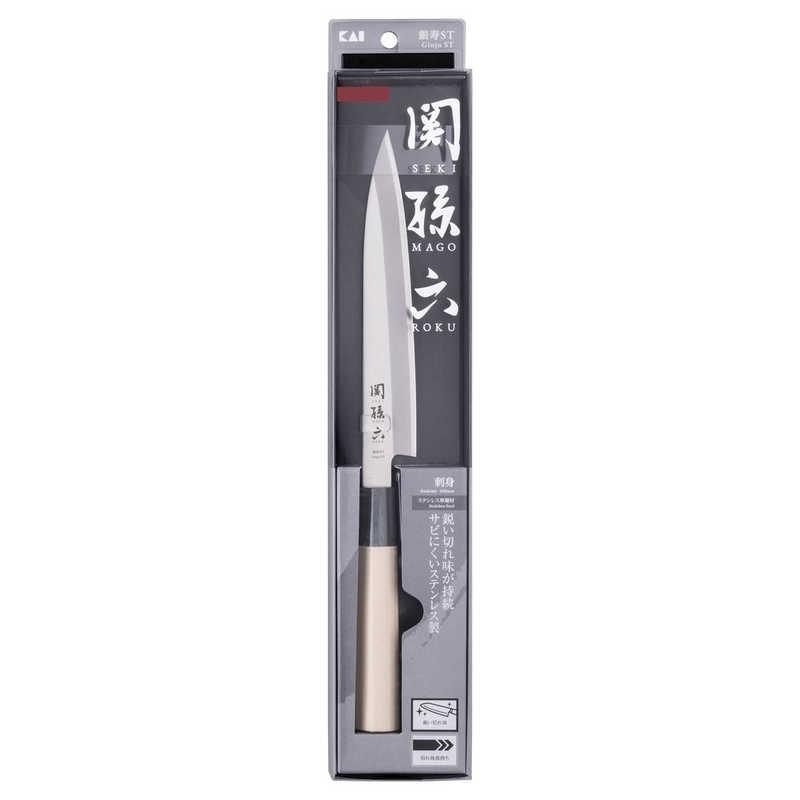 貝印　銀寿　包丁 貝印 関孫六 銀寿ST 和包丁 刺身180mm 000AK5065 : コジマYahoo!店