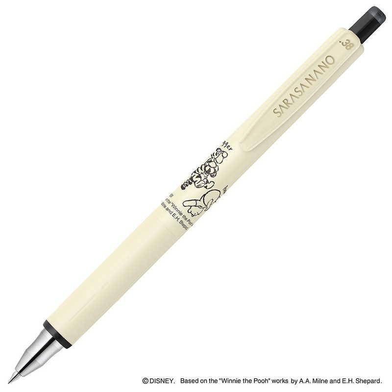 ゼブラ (限定)サラサナノ 0.38 くまのプーさん セピアブラック JJX72