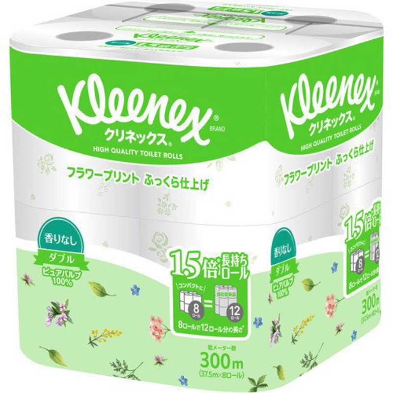 日本製紙クレシア 国産品 クリネックス長持ちプリント８ＲＷ香りなし 売り込み