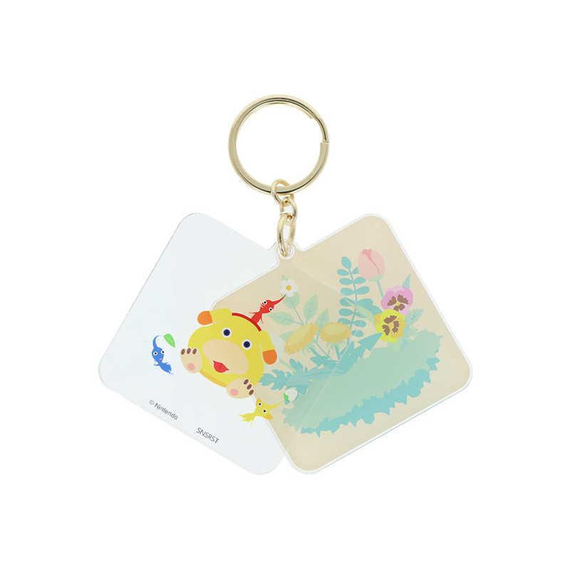 サンスター文具 レイヤーアクリルキーホルダー ピクミン あつまれ