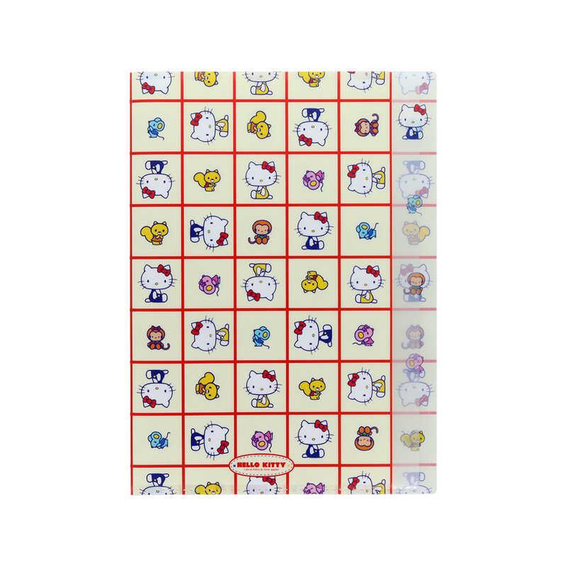 サンスター文具 (限定)ダイカットクリアファイル5P レトロ SC4 ハロー