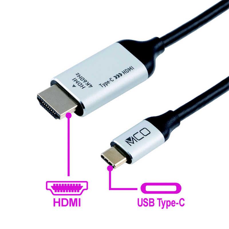 ナカバヤシ Type-C HDMI変換ケーブル 4K60Hz対応 2m [Type-C ナカバヤシ Type-C HDMI変換ケーブル 4K60Hz対応 2m [Type-C