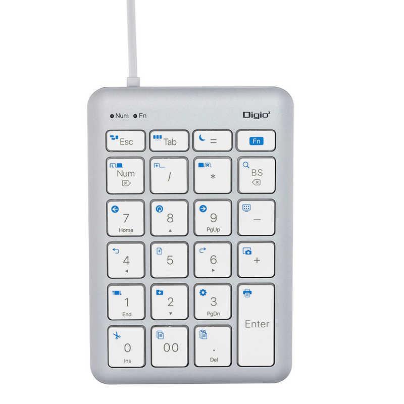 ナカバヤシ ショートカットキー満載 USBType-C 有線キーボード ［有線